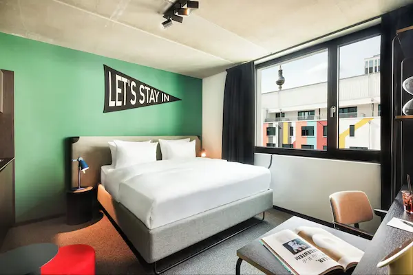 Rejse til Berlin Hotelværelse