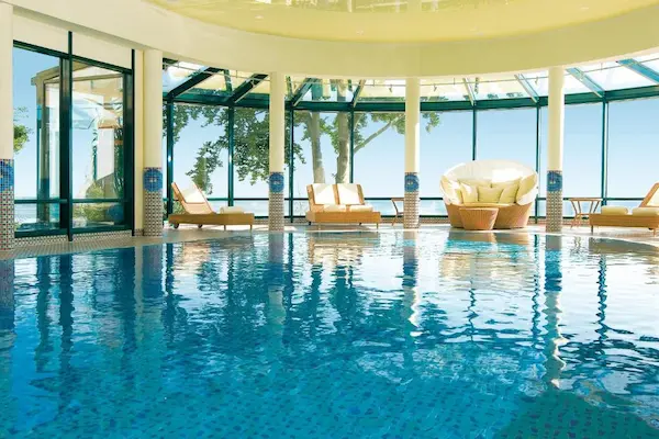aja Strandhotel Bansin, Usedom, Mecklenburg-Vorpommern, Tyskland