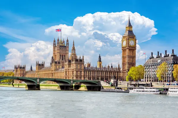 Big Ben and Houses of Parliament, London