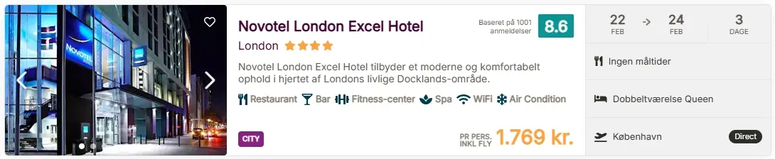 Pakkerejse-London-CPH