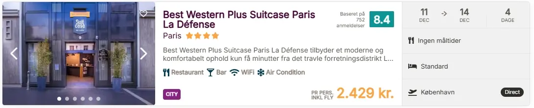 Pakkerejse-Paris-CPH